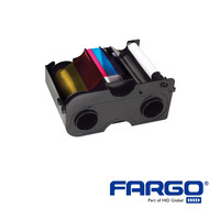 Anwendungsbild - Fargo DTC1250e Farbband YMCKO mit Reinigungsrolle (250)