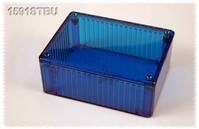 Univerzális műszerdoboz Polikarbonát, kék 110 x 82 x 44 Hammond Electronics 1591STBU 1 db