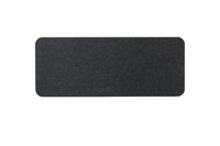 Bi-Office Archyi Sculpo (900 x 600mm) Wall Panel Rectangle Dark Grey