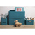 The Smart Case, klappbare Midi-Box A5+, mittlere Größe, Skandi - Pazifikblau