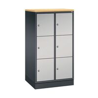 INTRO steel compartment locker, compartment height 345 mm