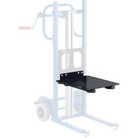 Piattaforma per carrello elevatore per materiali e carrello di sollevamento