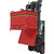 Contenedor BC para material de obra, con desbloqueo para pinza para bloques de hormigón, A x H 1310 x 1160 mm, rojo vivo.
