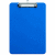 Schreibplatte A4 Kunststoff mit Bügelklemme blau