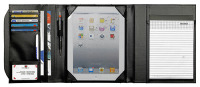 Normalansicht - Ecobra Tablet Konferenzmappe DIN A5, Serie ELEGANZ, für Tablets von 7 bis 10.1 Zoll geeignet, Größe 257 x 226 x 24 mm