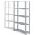 Heavy duty galvanised steel boltless shelving - up to 330kg - Add-on Bay, 2000 x 1250 x 500mm