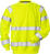 High Vis Sweatshirt Kl.3 7446 SHV Warnschutz-gelb Gr. XXXL