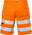 High Vis Shorts Kl.2 2528 THL Warnschutz-orange - Rückansicht