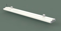 LEDAXO LED-Pendelleuchte PL-01-30, 2.550 lm/30W, Lichtfarbe: neutralweiß (4200 K), Bildschirm-Arbeitsplatz-geeignet, Gehäusefarbe: weiß, geeignet für Deckenmontage
