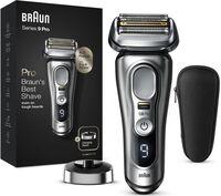 BRAUN Series 9 Pro 9417S Wet & Dry Foil Shaver - Silver