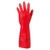 Ansell Solvex® 37-900 nitril kesztyű, 38cm, meret 8, piros, 12 pár