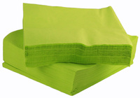 Lime Zest / Green 40cm 2ply Disposable Paper Napkins - Pack Of 125