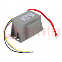 Transformador: de red; 30VA; 230VAC; 14V; 2,14A; Sal: cables 200mm
