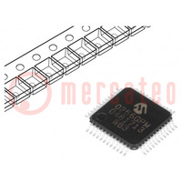 IC: PIC mikrokontroller; 256kB; 2÷3,6VDC; SMD; TQFP48; PIC32