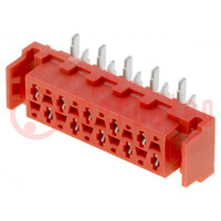 Micro-MaTch; socket; female; PIN: 10; SMT; on PCBs; Layout: 2x5