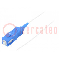 Optic fiber pigtail; SC/UPC; 1m; Optical fiber: 9/125um; LSZH