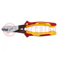Pliers; side,cutting,insulated; steel; 210mm; 1kVAC; blister