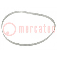 Timing belt; T5; W: 12mm; H: 2.2mm; Lw: 725mm; Tooth height: 1.2mm