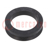 V-ring washer; NBR rubber; Shaft dia: 21÷24mm; L: 7.5mm; Ø: 20mm