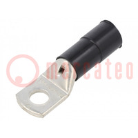 Tip: ring tube; M16; Ø: 17mm; 185mm2; crimped; for cable; insulated