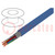 Cable; JE-LiYCY; 4x2x0,5mm2; PVC; azul claro; 1kV,2kV; CPR: Eca