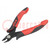 Pliers; side,cutting; 138mm; Electronic; blister
