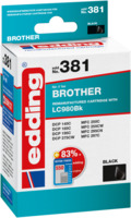 EDD-381 Brother LC980BK - Schwarz - 14 ml