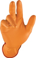 Einweghandschuh Grip Orange Gr.7 orange