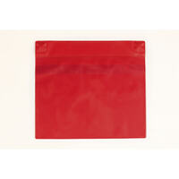 Magnettaschen aus Kunststofffolie, Regenschutzklappe, 31,0x27,5cm Version: 1 - rot