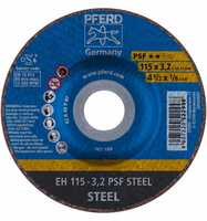 PFERD Trennscheibe EH 115x3,2x22,23 mm gekröpft Universallinie PSF STEEL für Stahl
