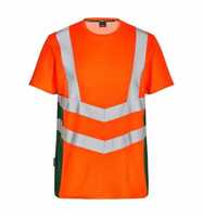 ENGEL Warnschutz Safety T-Shirt 9544-182-101 Gr. 4XL orange/grün