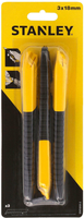3X STANLEY SM CUTTER 18 MM (STHT10151-2) CÚTER 3 PIEZAS