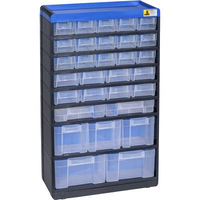 ALLIT 464650 RÉSERVOIR POUR PETITES PIÈCES VARIOPLUS PRO 53/60 (L X H X P) 300 X 525 X 135 MM NOIR, BLEU 1 PC(S)