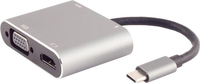 SHIVERPEAKS Æ-BASIC-S-USB-DOCK-USB-C MULTIPORT DOCKINGSTATION, 4IN1, HDMI, VGA, PD, HUB (BS14-05026)