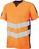 Warn-T-Shirt Sandwell, Größe 4XL, orange/schw.bl.