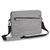 PEDEA Tablet Tasche 12,9 Zoll (32,8 cm) FASHION Hülle mit Zubehörfach, Schultergurt, grau/schwarz