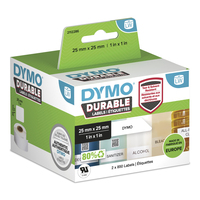 DYMO Durable Bianco Etichetta per stampante autoadesiva