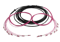 Synergy 21 S217086 InfiniBand/fibre optic cable 170 m 8x LC U-DQ(ZN) BH OM4 Black, Violet