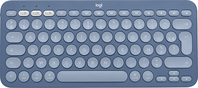 Logitech K380 for Mac tastiera Bluetooth AZERTY Francese Blu