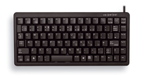 CHERRY G84-4100 Tastatur USB + PS/2 QWERTY UK Englisch Schwarz