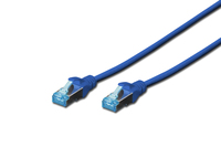 Digitus DK-1532-005/B hálózati kábel Kék 0,5 M Cat5e SF/UTP (S-FTP)