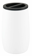 Kleine Wolke 8677100851 Zahnbürstenhalter Weiß Freistehender Zahnbürstenhalter