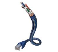 Inakustik 00480301 cable de red Azul, Plata 1 m Cat6 SF/UTP (S-FTP)