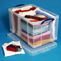 Really Useful Boxes 68504400 small parts/tool box Plastic Transparent