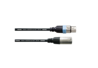 Cordial INTRO CCM 1 FM audio cable 1 m XLR (3-pin) Black