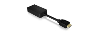ICY BOX IB-AC502-C Mini-HDMI VGA (D-Sub) Fekete