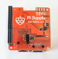 Raspberry Pi 8977141 development board accessory PoE switch