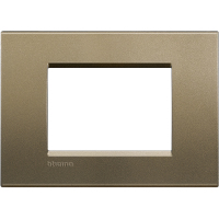 bticino LNA4803SQ Wandplatte/Schalterabdeckung Bronze
