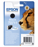 Epson Cartucho T0711 negro (etiqueta RF)
