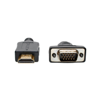 Tripp Lite P566-010-VGA adaptador de cable de vídeo 3 m HDMI HD15, MICRO-USB B Negro